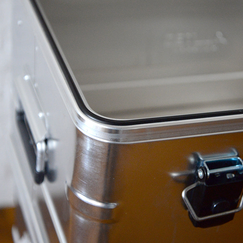 ALPOS ALUMINUM CONTAINER / WITH LID - S(47L)