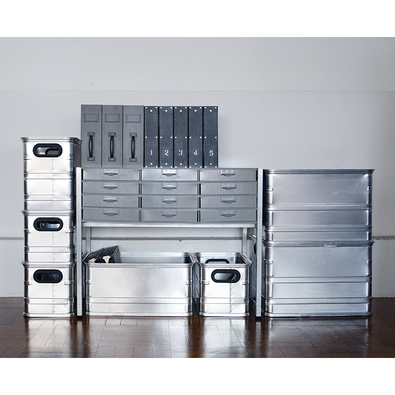 ALPOS ALUMINUM CONTAINER / OPEN TOP - S(31L)