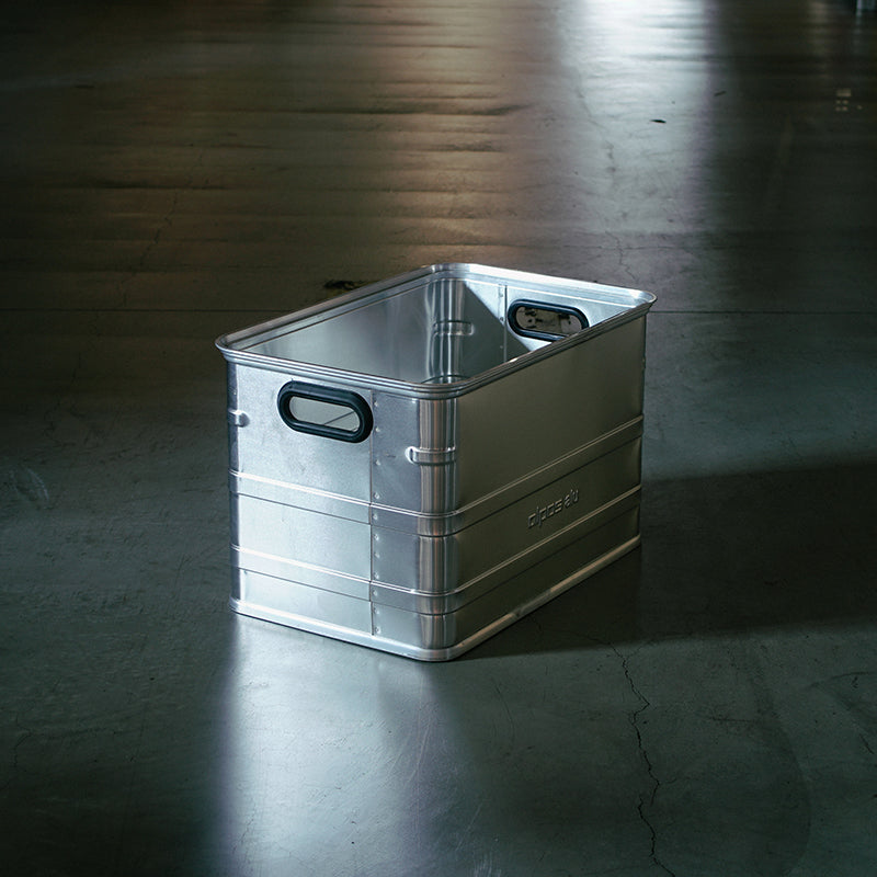 ALPOS ALUMINUM CONTAINER / OPEN TOP - L(67L)