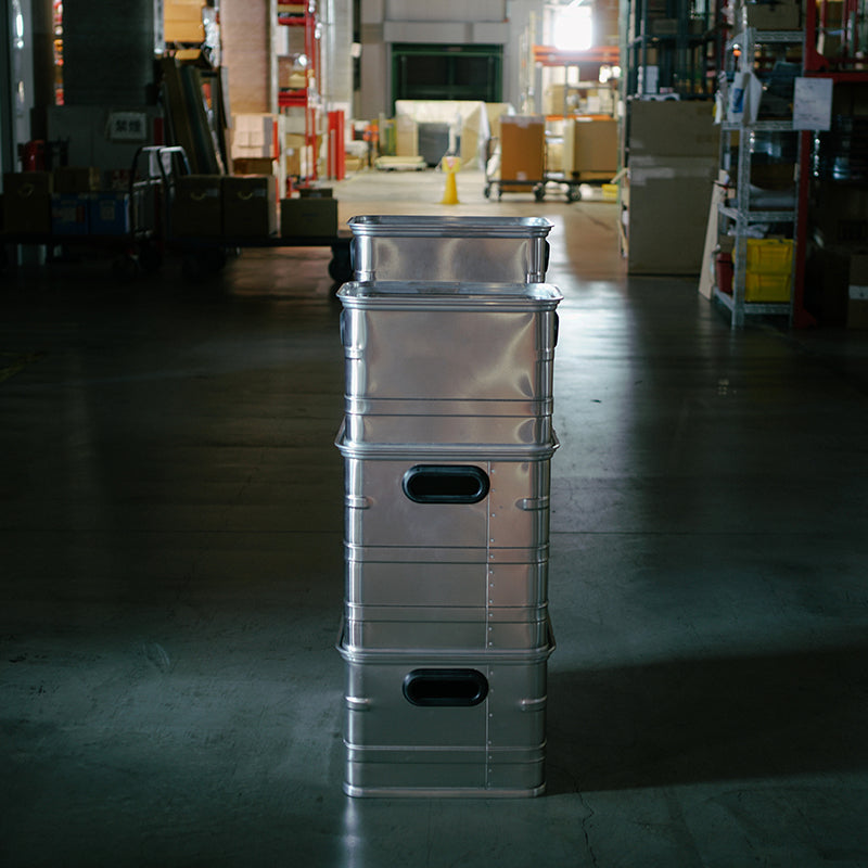ALPOS ALUMINUM CONTAINER / OPEN TOP - S(31L)