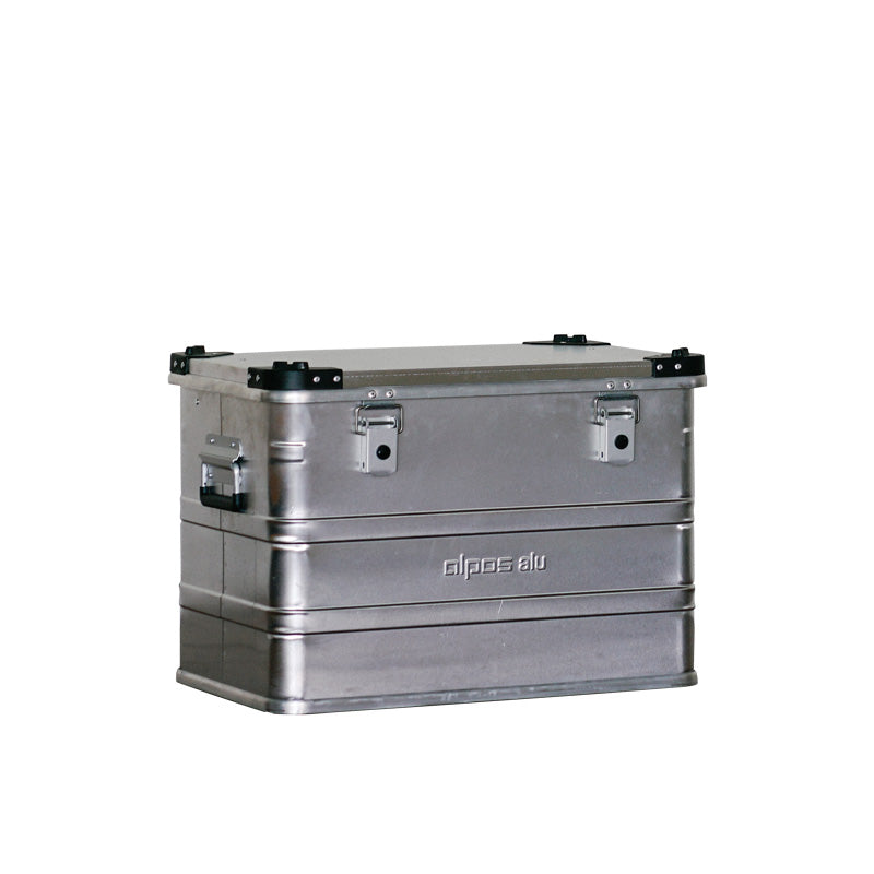 ALPOS ALUMINUM CONTAINER / WITH STACKING CORNER - M (73L)