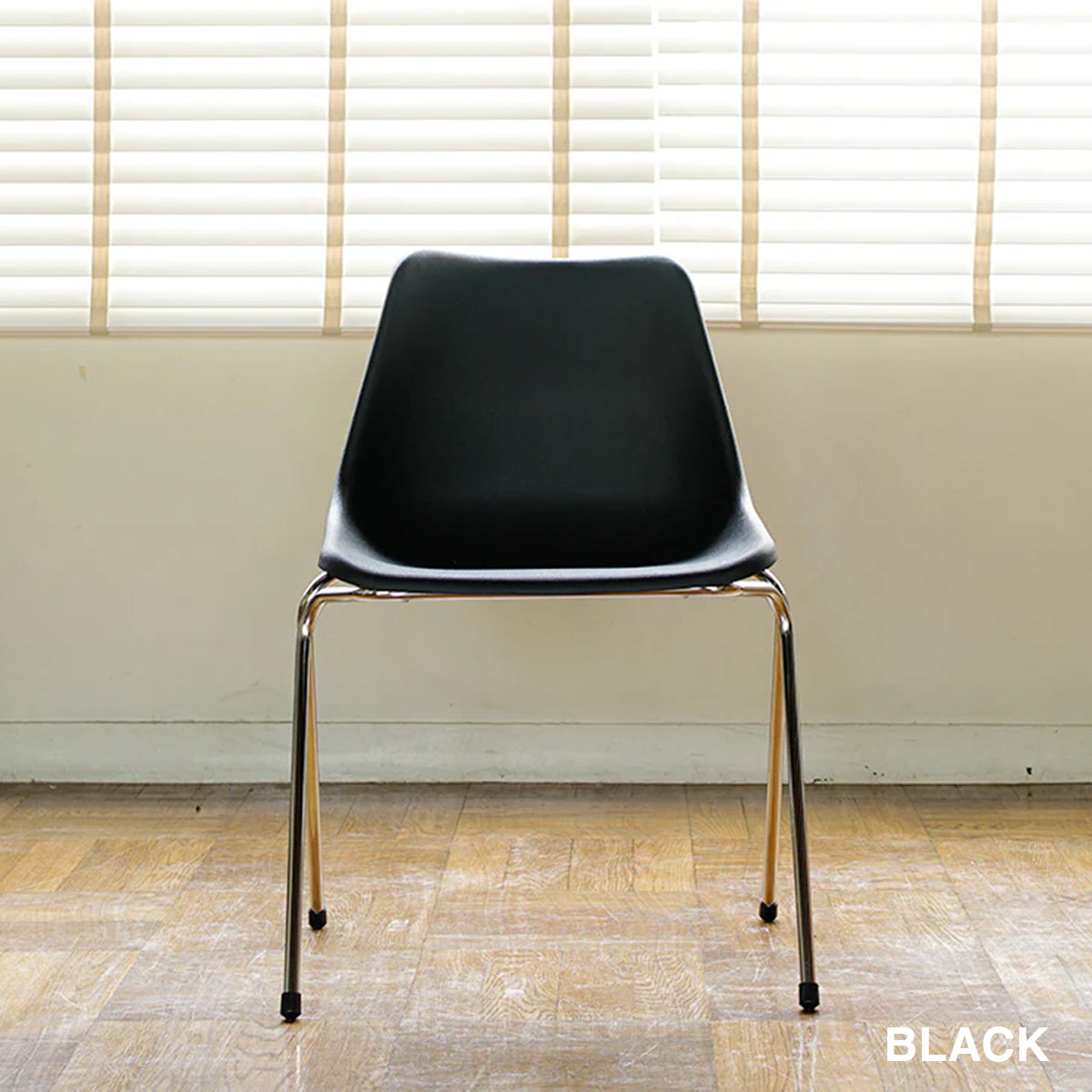 ROBIN DAY POLYSIDE CHAIR / CHROME FRAME