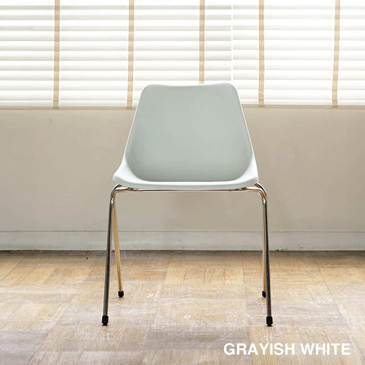 ROBIN DAY POLYSIDE CHAIR / CHROME FRAME