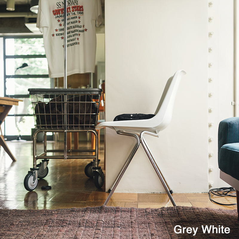 ROBIN DAY POLYSIDE CHAIR / CHROME FRAME