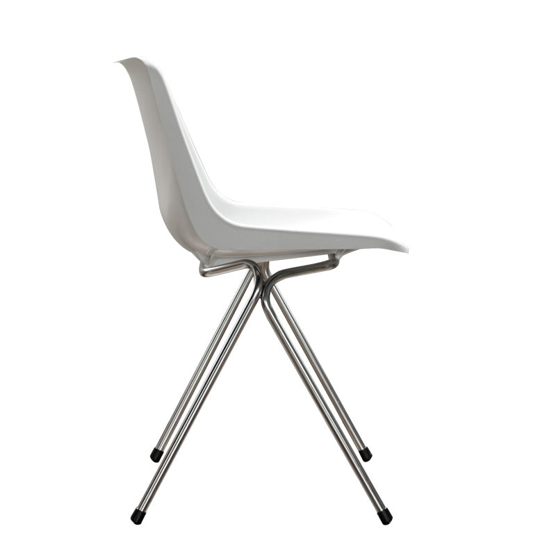 ROBIN DAY POLYSIDE CHAIR / CHROME FRAME