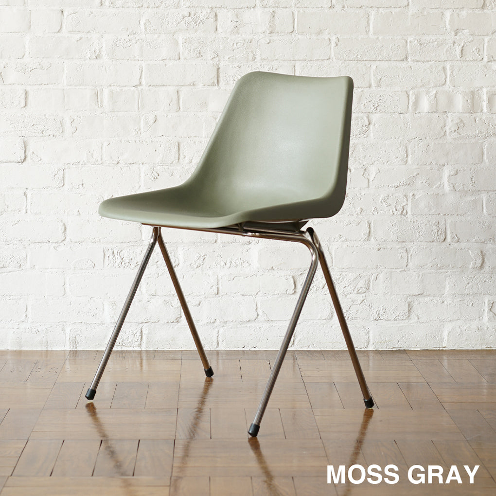 ROBIN DAY POLYSIDE CHAIR / CHROME FRAME