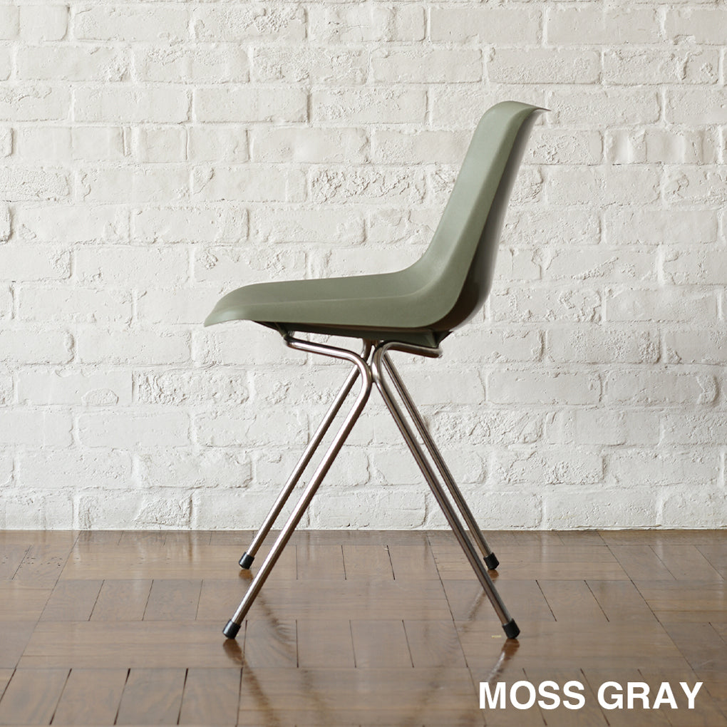 ROBIN DAY POLYSIDE CHAIR / CHROME FRAME
