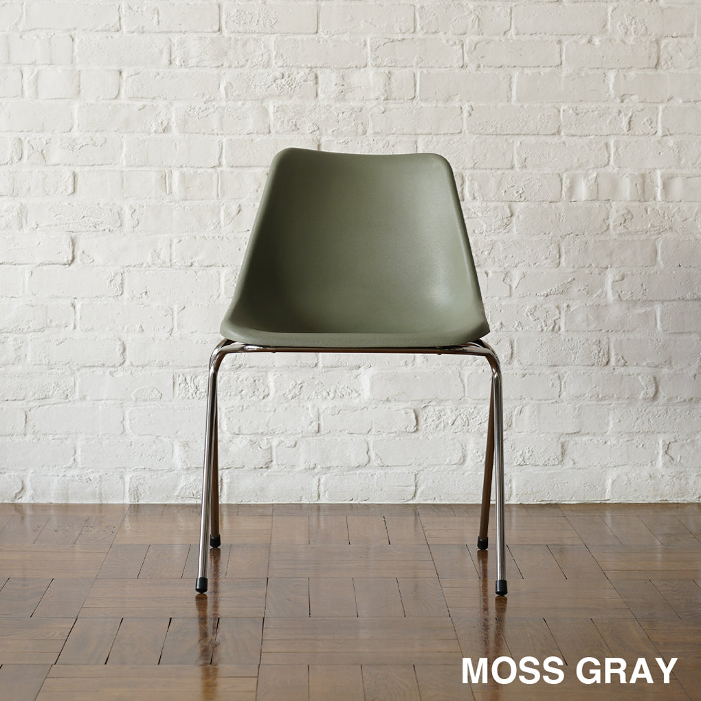 ROBIN DAY POLYSIDE CHAIR / CHROME FRAME