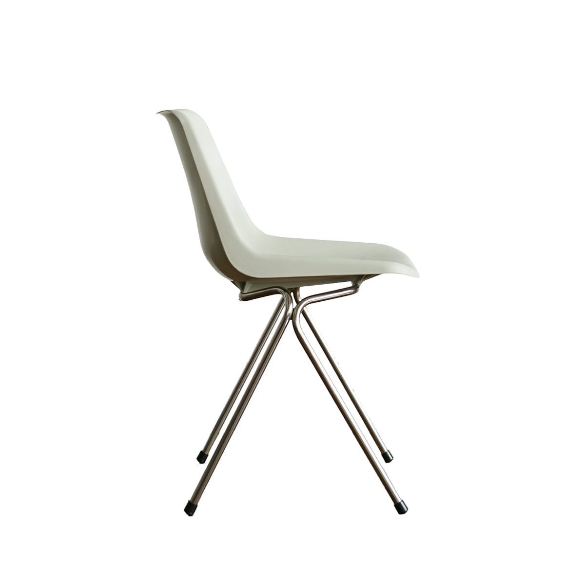 ROBIN DAY POLYSIDE CHAIR / CHROME FRAME