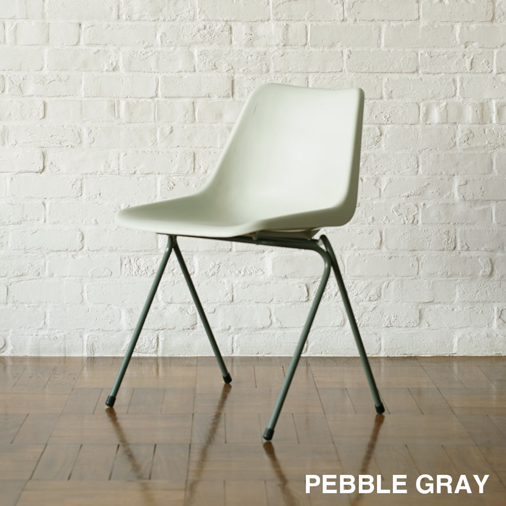 ROBIN DAY POLYSIDE CHAIR / DARK GREY FRAME