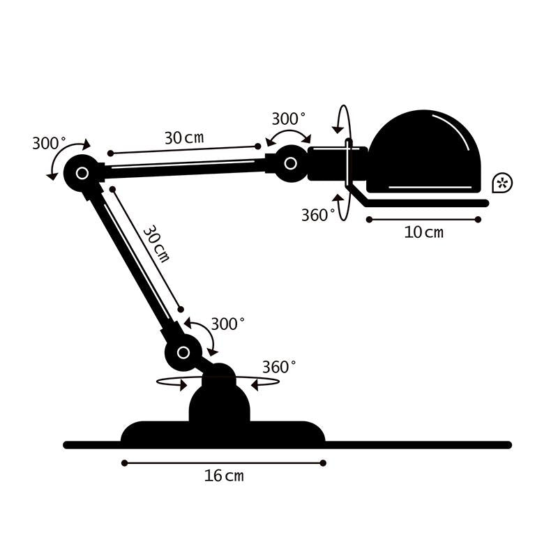 JIELDE 333 SIGNAL DESK LAMP