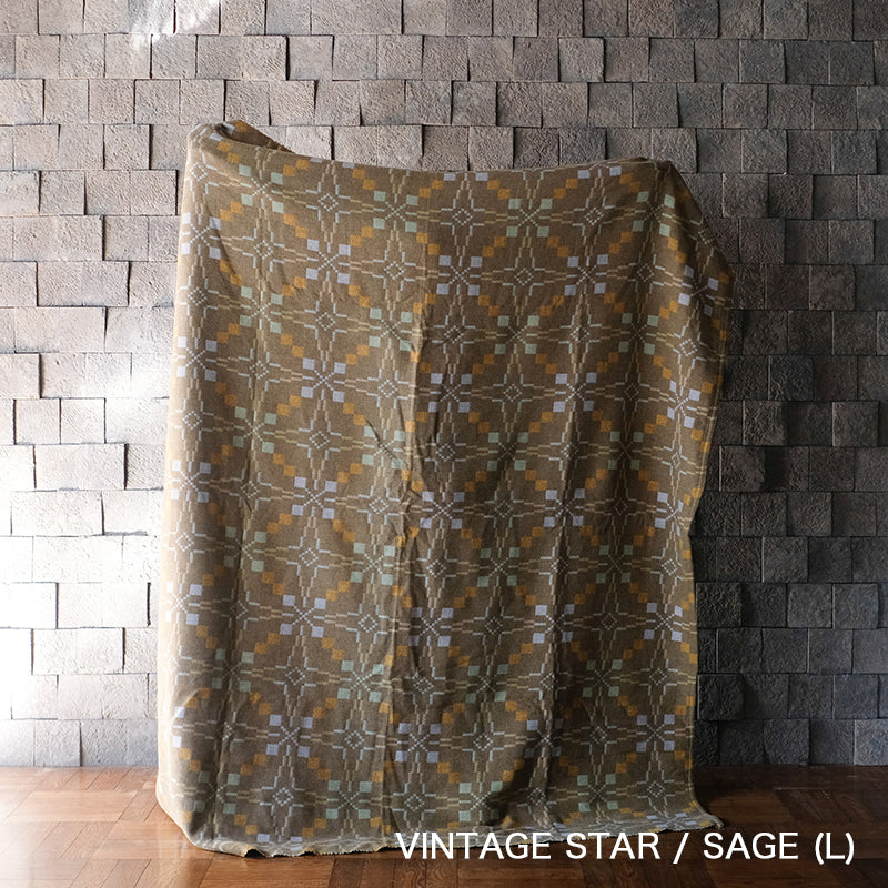 MELIN TREGWYNT BLANKET -VINTAGE STAR Sage