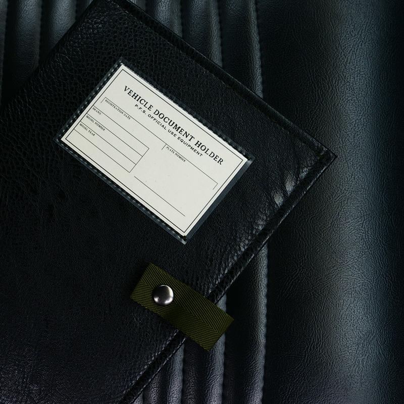 VEHICLE DOCUMENT HOLDER