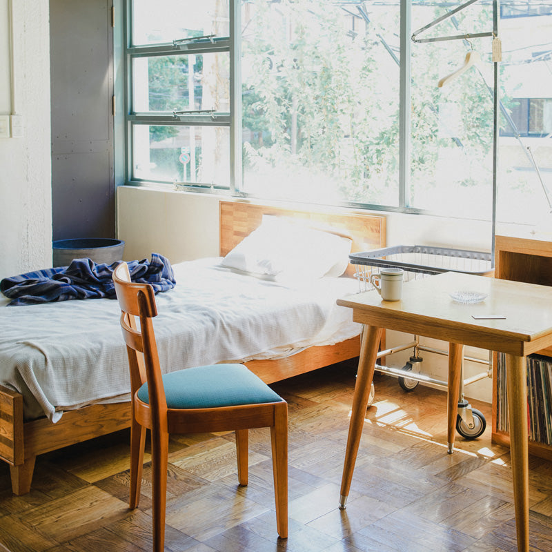 PARQUET BACK BED