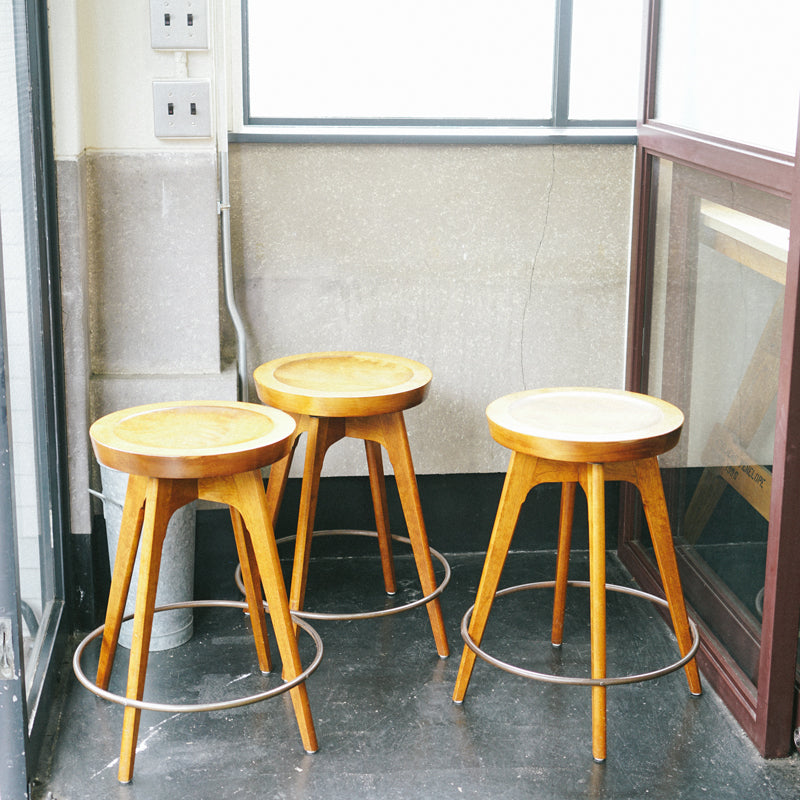 WOOD STOOL