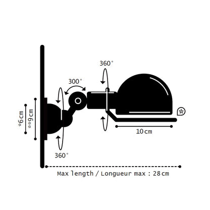 JIELDE SIGNAL SI300 WALL LAMP