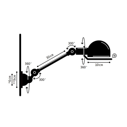 JIELDE SIGNAL SI301 WALL LAMP