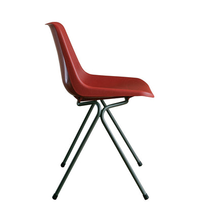 ROBIN DAY POLYSIDE CHAIR / DARK GREY FRAME