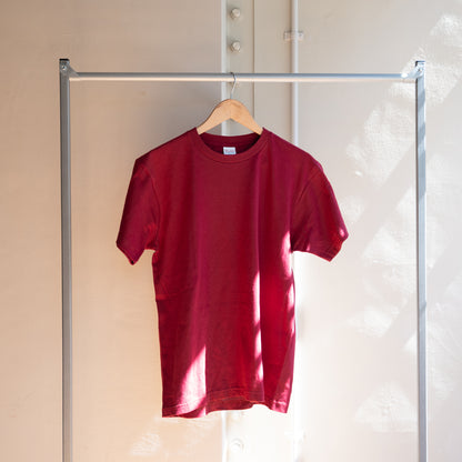 P.F.S. ORIGINAL T SHIRTS 2026 - PARTS CENTER（BURGUNDY/OFF WHITE）