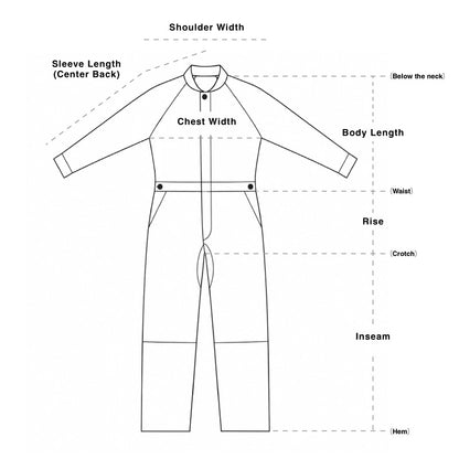 P.F.S. COVERALL OFFWHITE