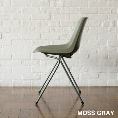 ROBIN DAY POLYSIDE CHAIR / DARK GREY FRAME