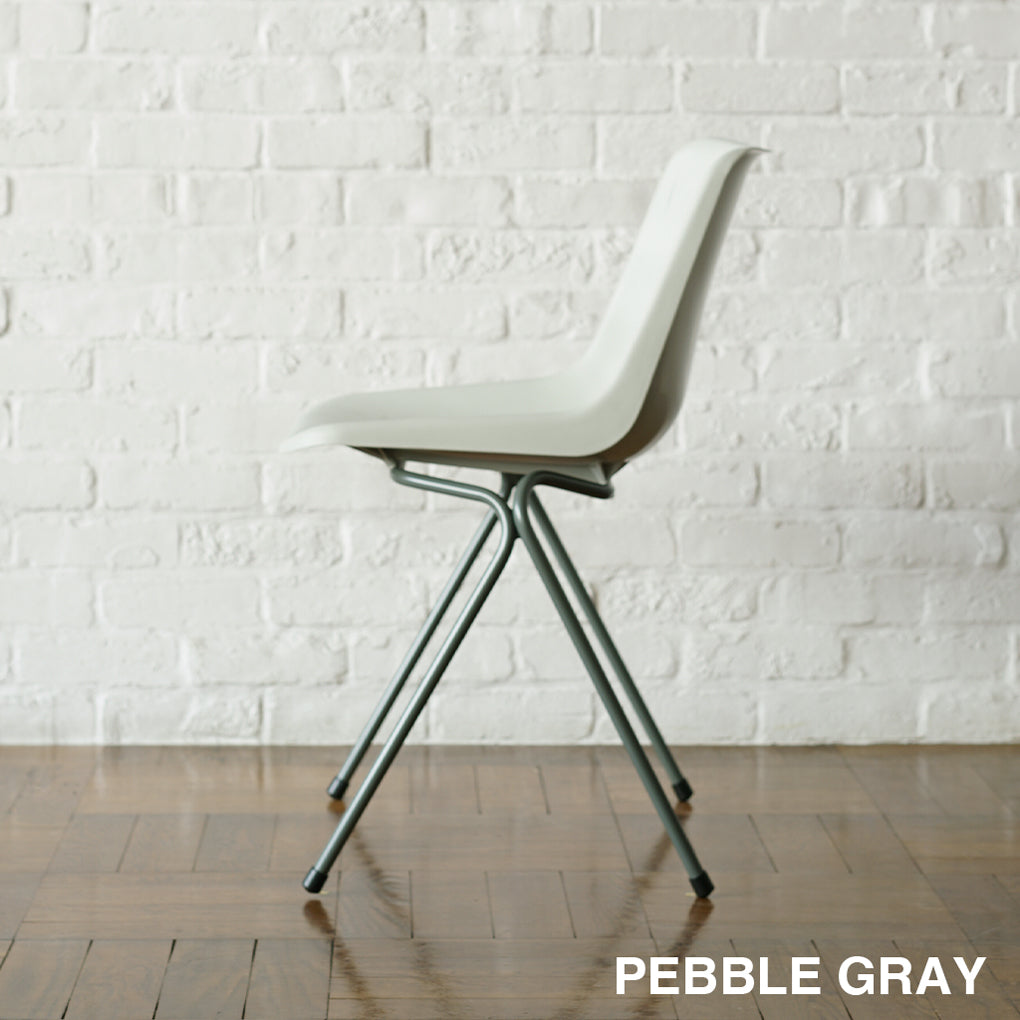 ROBIN DAY POLYSIDE CHAIR / DARK GREY FRAME