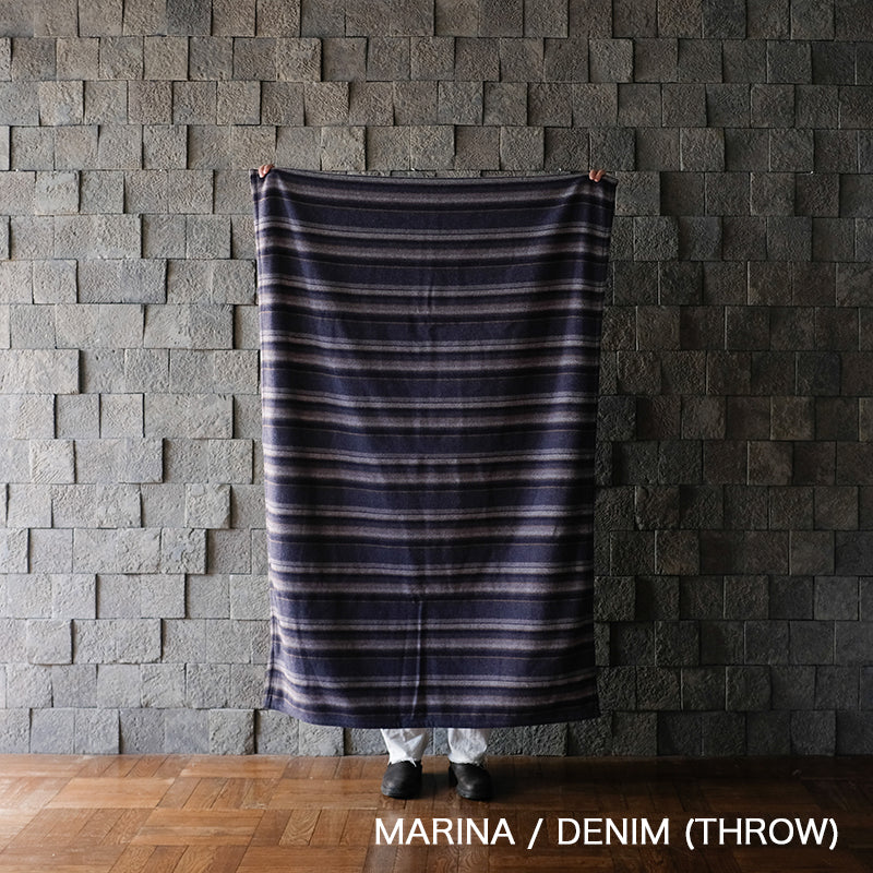 MELIN TREGWYNT BLANKET -MARINA