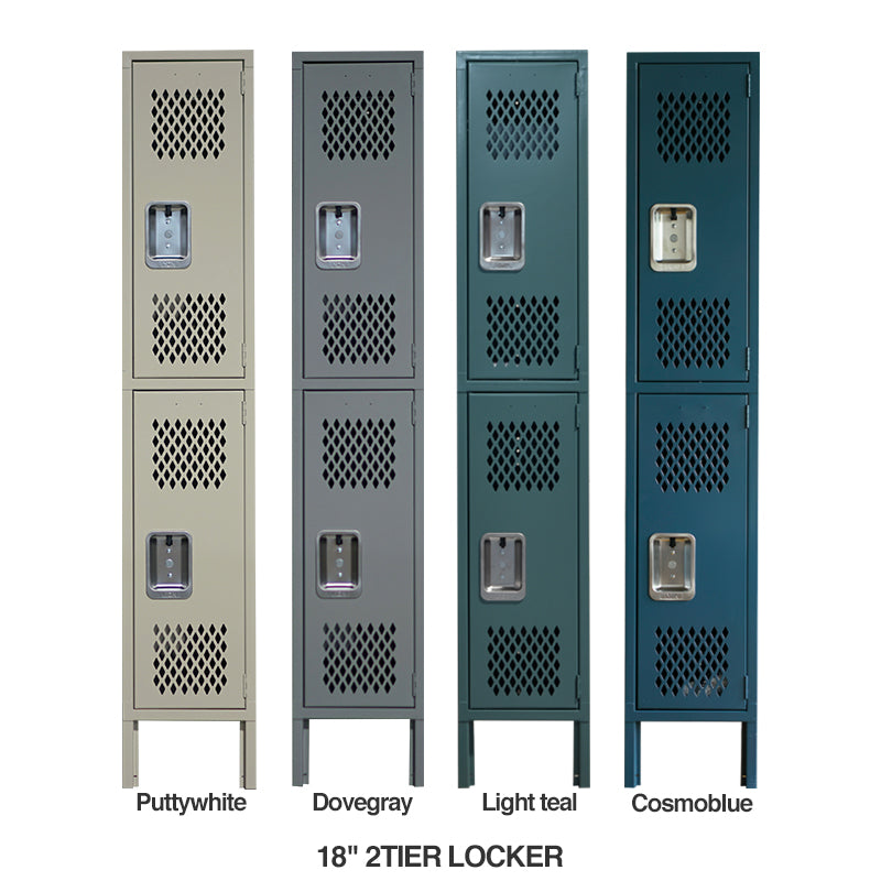 18inch, 2-TIER LOCKER (DIACUT)