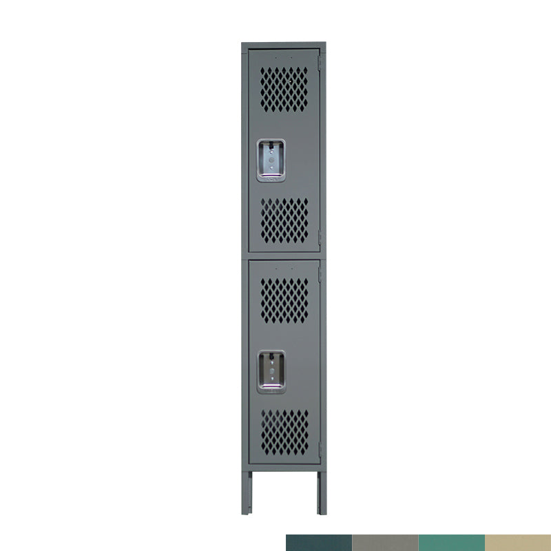 18inch, 2-TIER LOCKER (DIACUT)