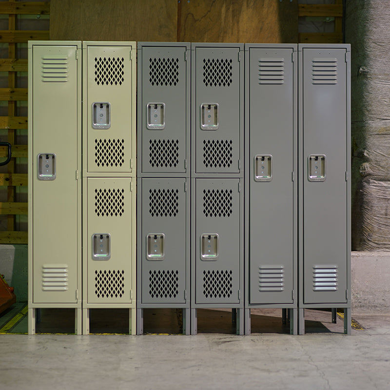 18inch, 1-TIER LOCKER (LOUVER)