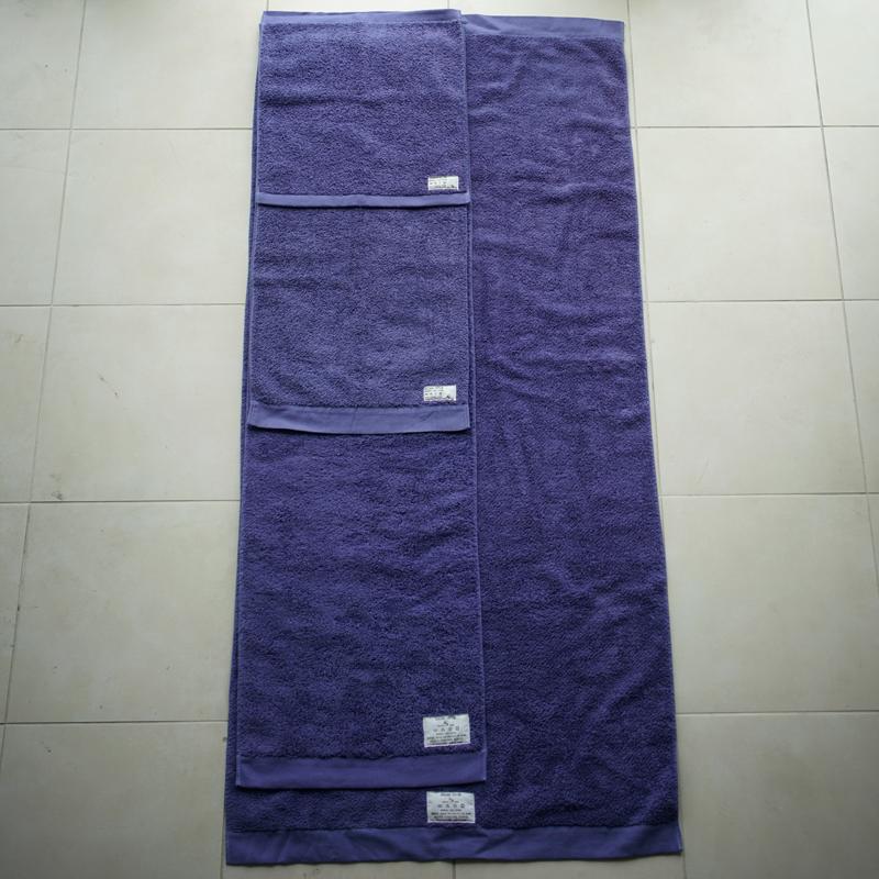 ORGANIC COTTON TOWEL BLUE